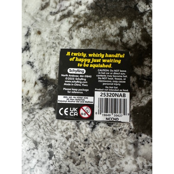 Schylling NeeDoh Nice Cream Cone Blue Fidget Toy Stress Ball Squishy 25320NAB - Picture 6 of 6